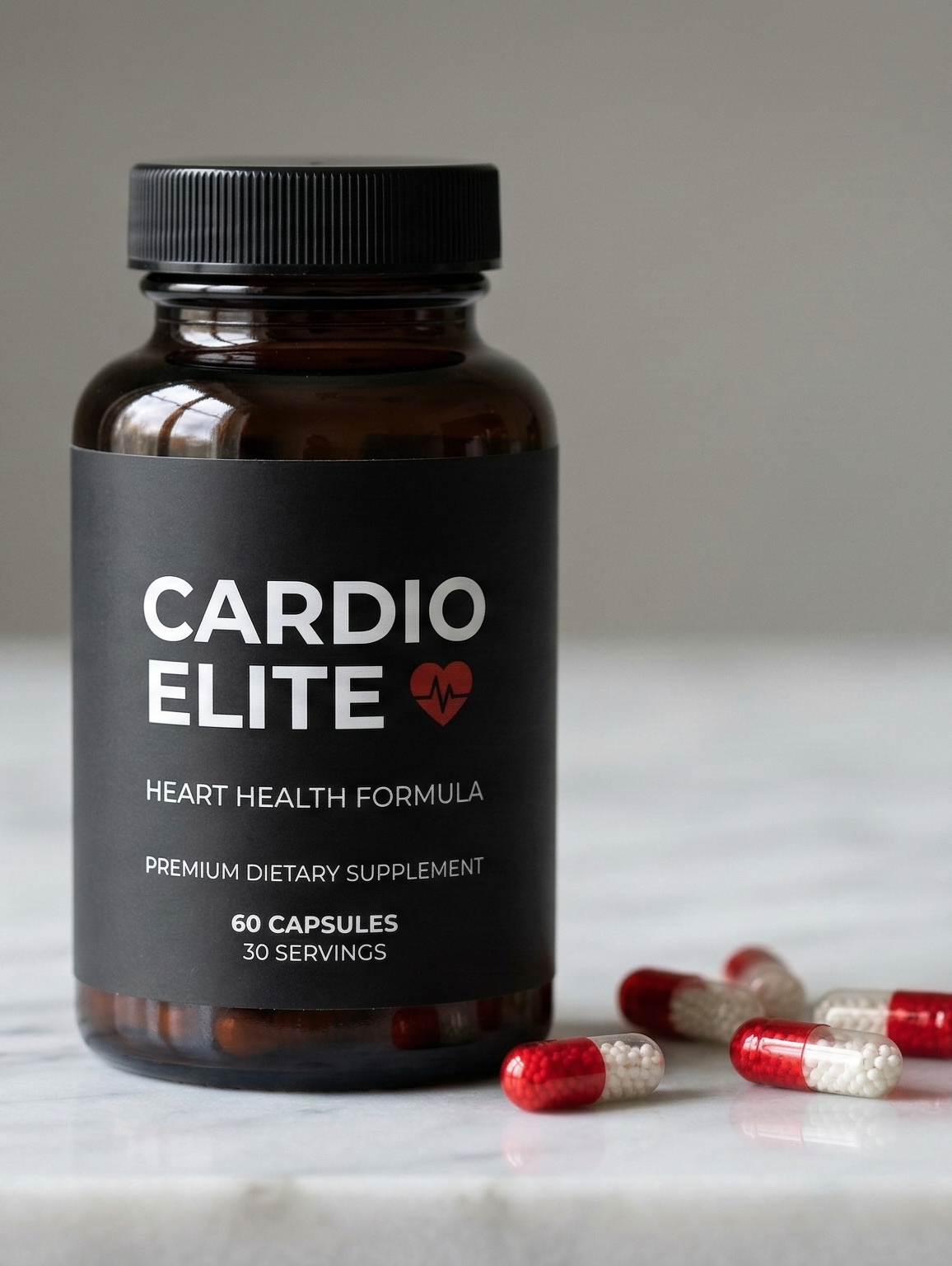 Cardio Elite Nahrungsergänzungsmittel Produktfoto